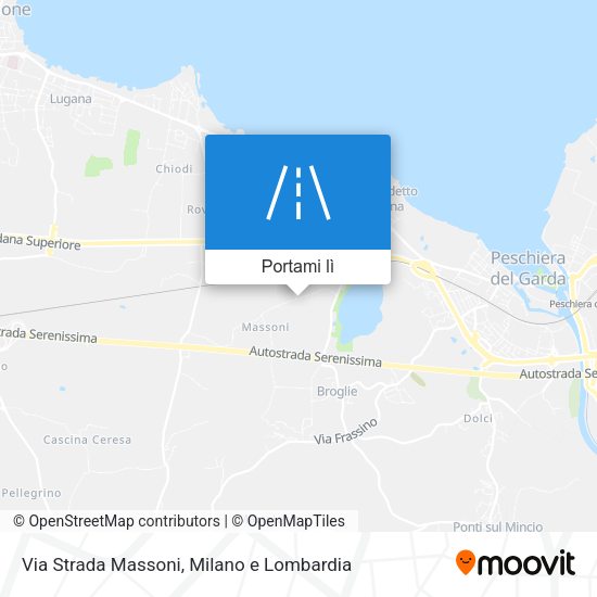 Mappa Via Strada Massoni