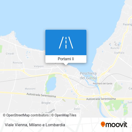 Mappa Viale Vienna