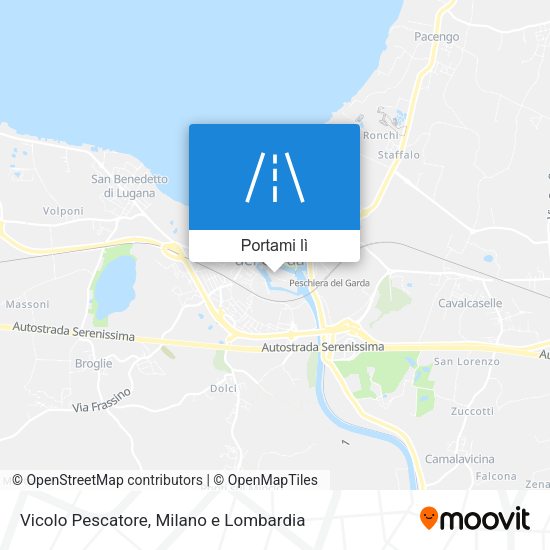 Mappa Vicolo Pescatore