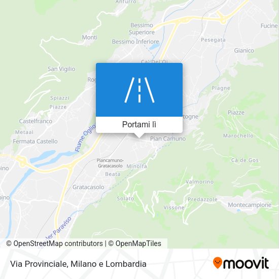 Mappa Via Provinciale