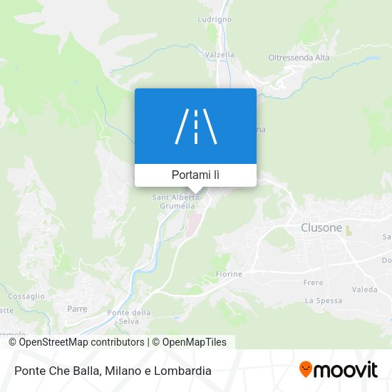 Mappa Ponte Che Balla