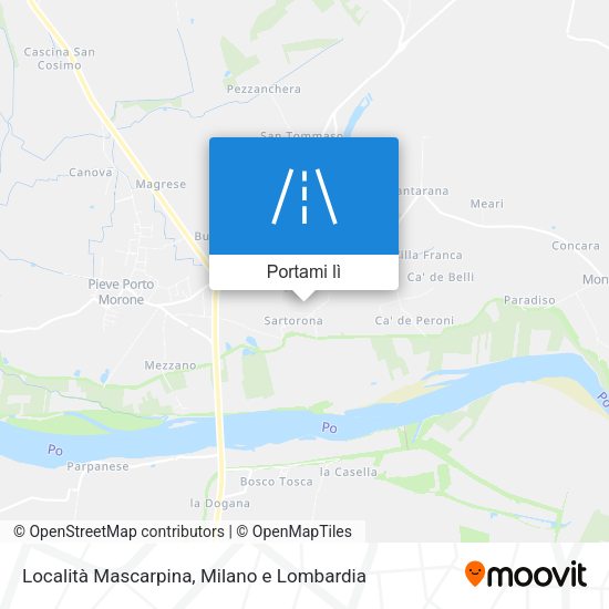 Mappa Località Mascarpina