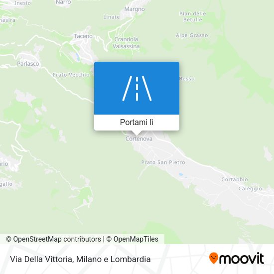 Mappa Via Della Vittoria