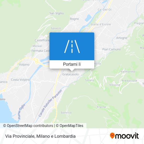 Mappa Via Provinciale