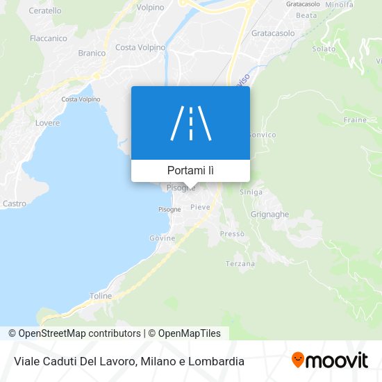Mappa Viale Caduti Del Lavoro