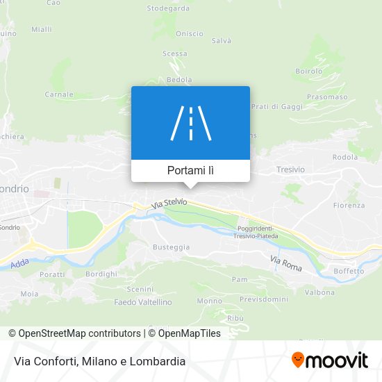 Mappa Via Conforti