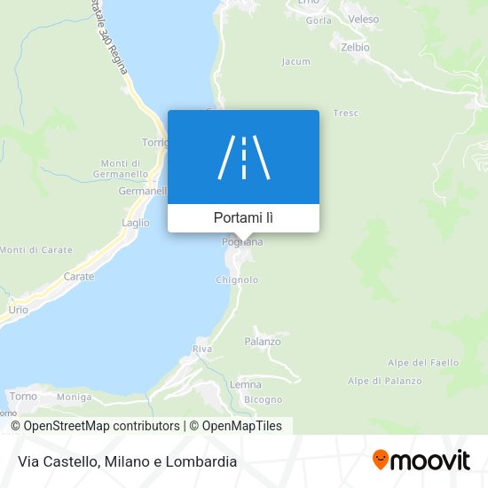 Mappa Via Castello
