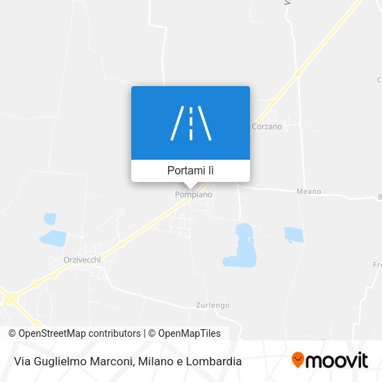 Mappa Via Guglielmo Marconi