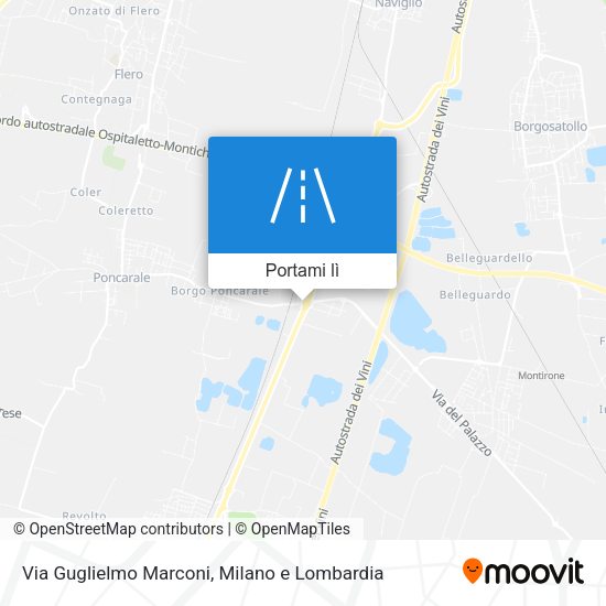 Mappa Via Guglielmo Marconi