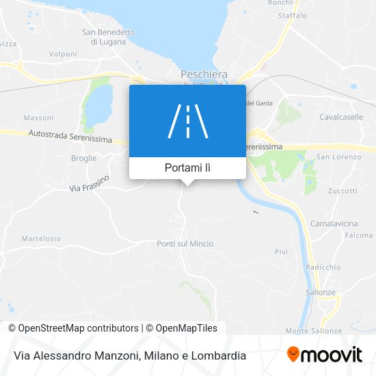 Mappa Via Alessandro Manzoni
