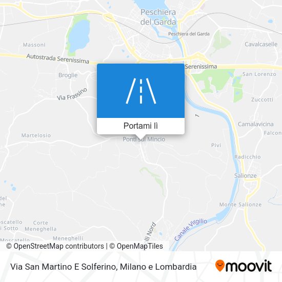 Mappa Via San Martino E Solferino
