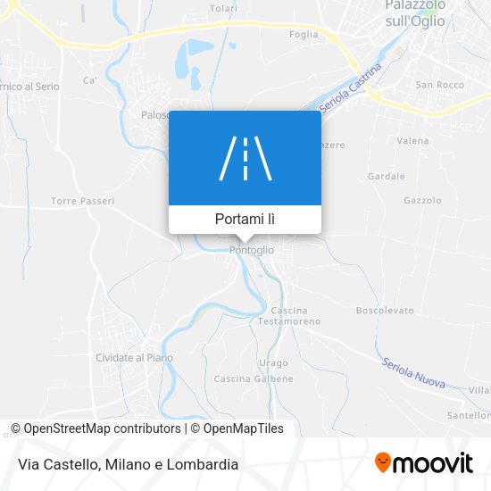 Mappa Via Castello
