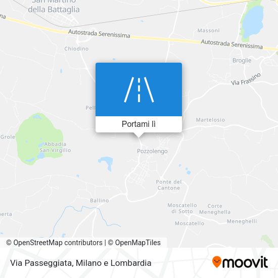 Mappa Via Passeggiata