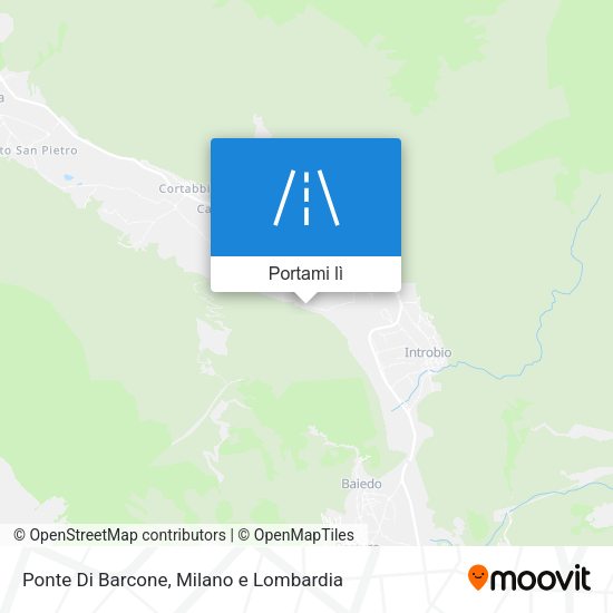 Mappa Ponte Di Barcone