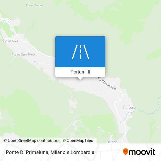 Mappa Ponte Di Primaluna