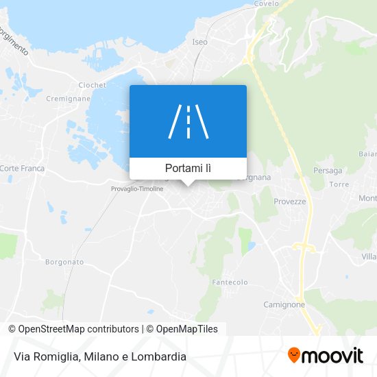Mappa Via Romiglia
