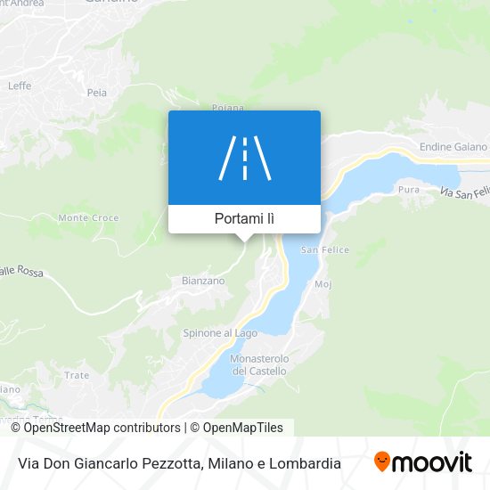 Mappa Via Don Giancarlo Pezzotta