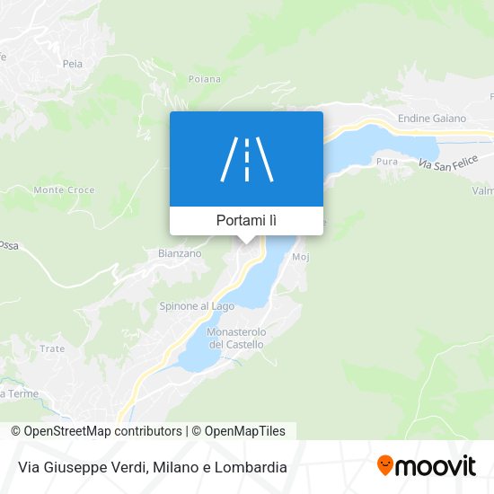 Mappa Via Giuseppe Verdi