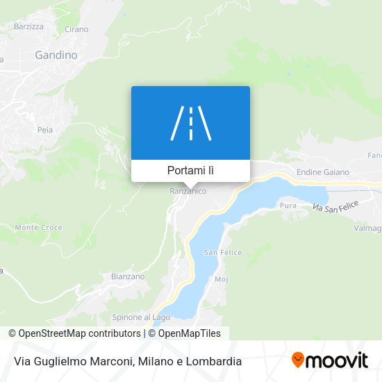Mappa Via Guglielmo Marconi