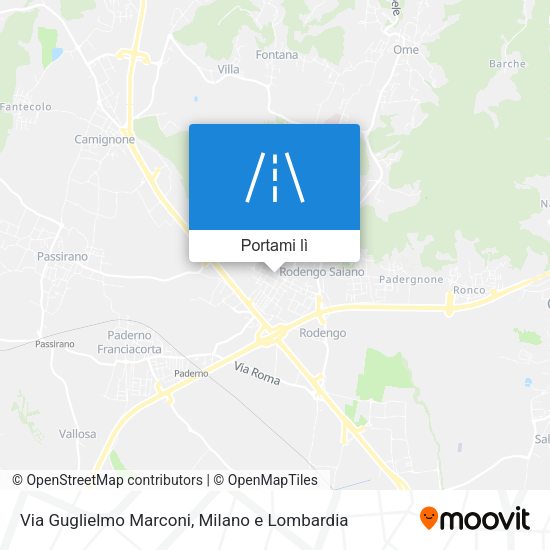 Mappa Via Guglielmo Marconi