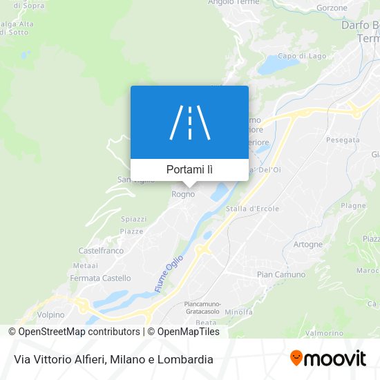 Mappa Via Vittorio Alfieri