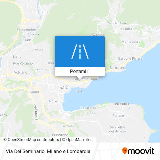 Mappa Via Del Seminario