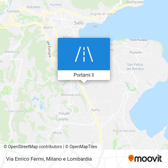Mappa Via Enrico Fermi