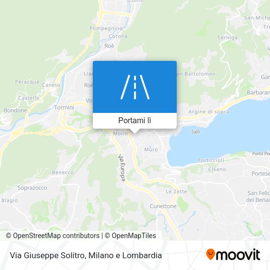 Mappa Via Giuseppe Solitro