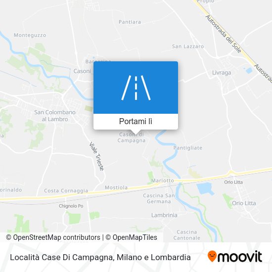 Mappa Località Case Di Campagna