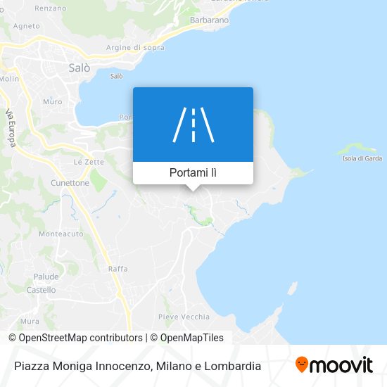 Mappa Piazza Moniga Innocenzo