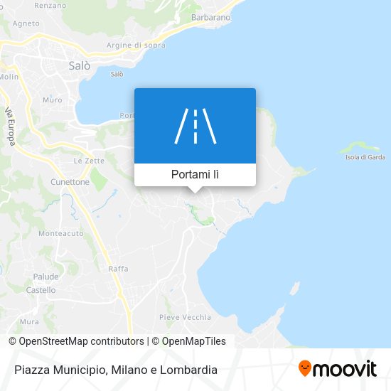 Mappa Piazza Municipio