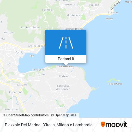 Mappa Piazzale Dei Marinai D'Italia
