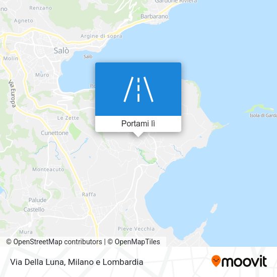 Mappa Via Della Luna