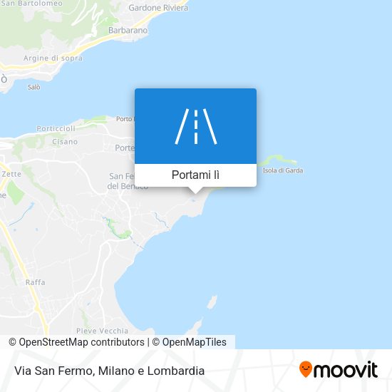 Mappa Via San Fermo