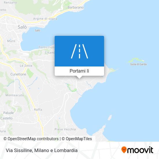 Mappa Via Sissiline