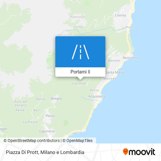 Mappa Piazza Di Prott