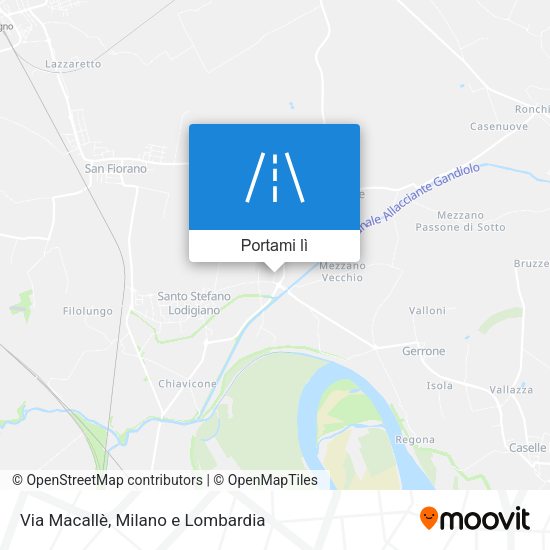 Mappa Via Macallè