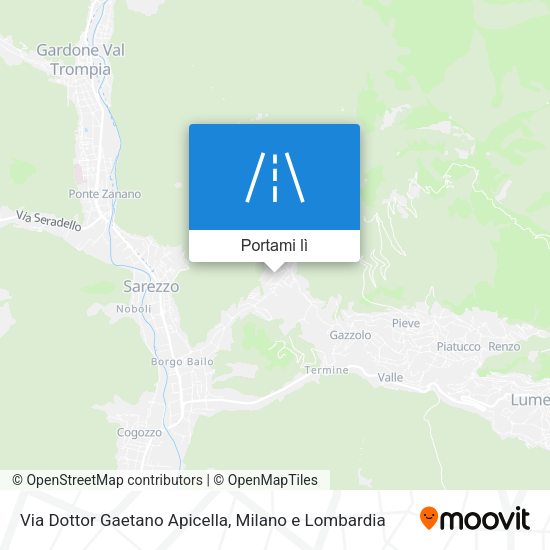 Mappa Via Dottor Gaetano Apicella