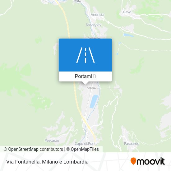 Mappa Via Fontanella