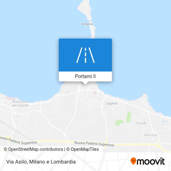 Mappa Via Asilo