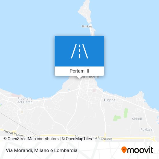 Mappa Via Morandi