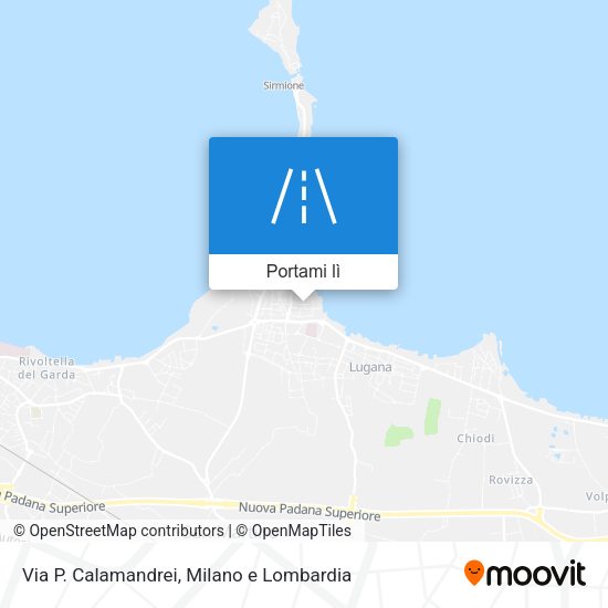 Mappa Via P. Calamandrei