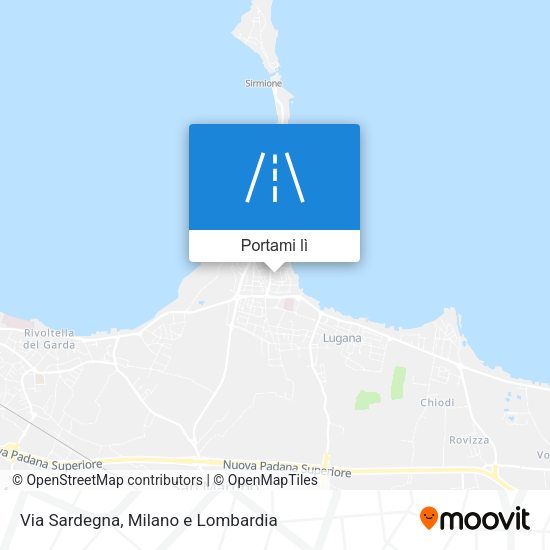 Mappa Via Sardegna