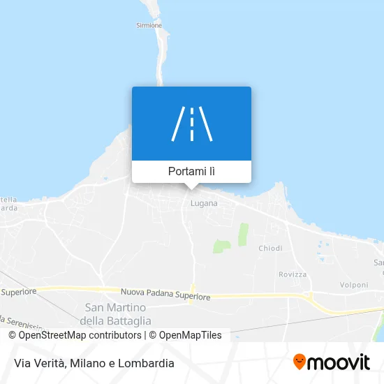 Mappa Via Verità