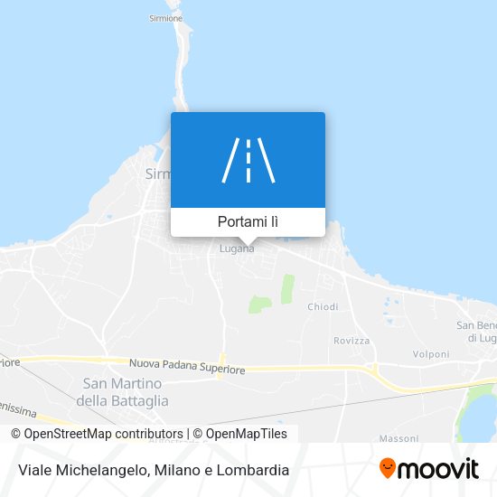 Mappa Viale Michelangelo