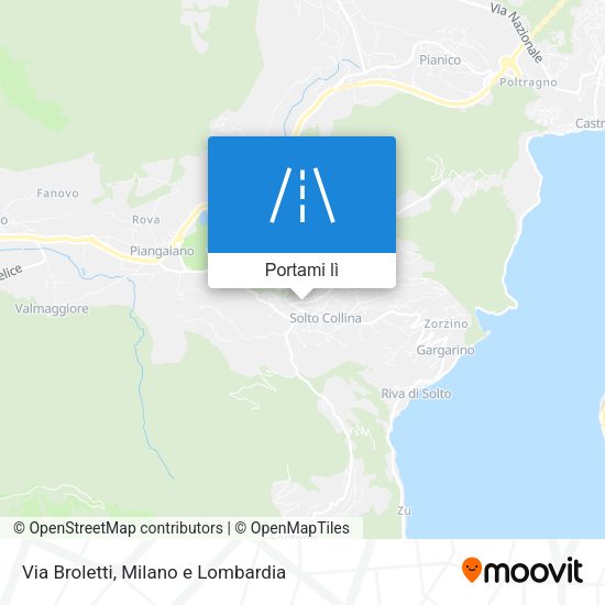 Mappa Via Broletti