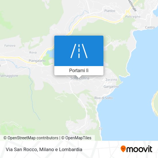 Mappa Via San Rocco