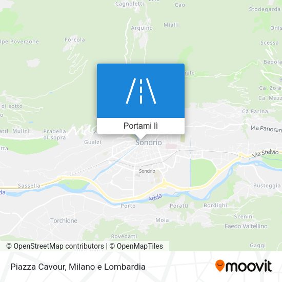 Mappa Piazza Cavour