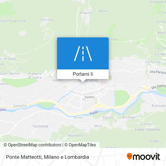Mappa Ponte Matteotti