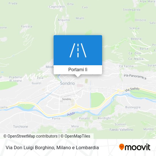 Mappa Via Don Luigi Borghino